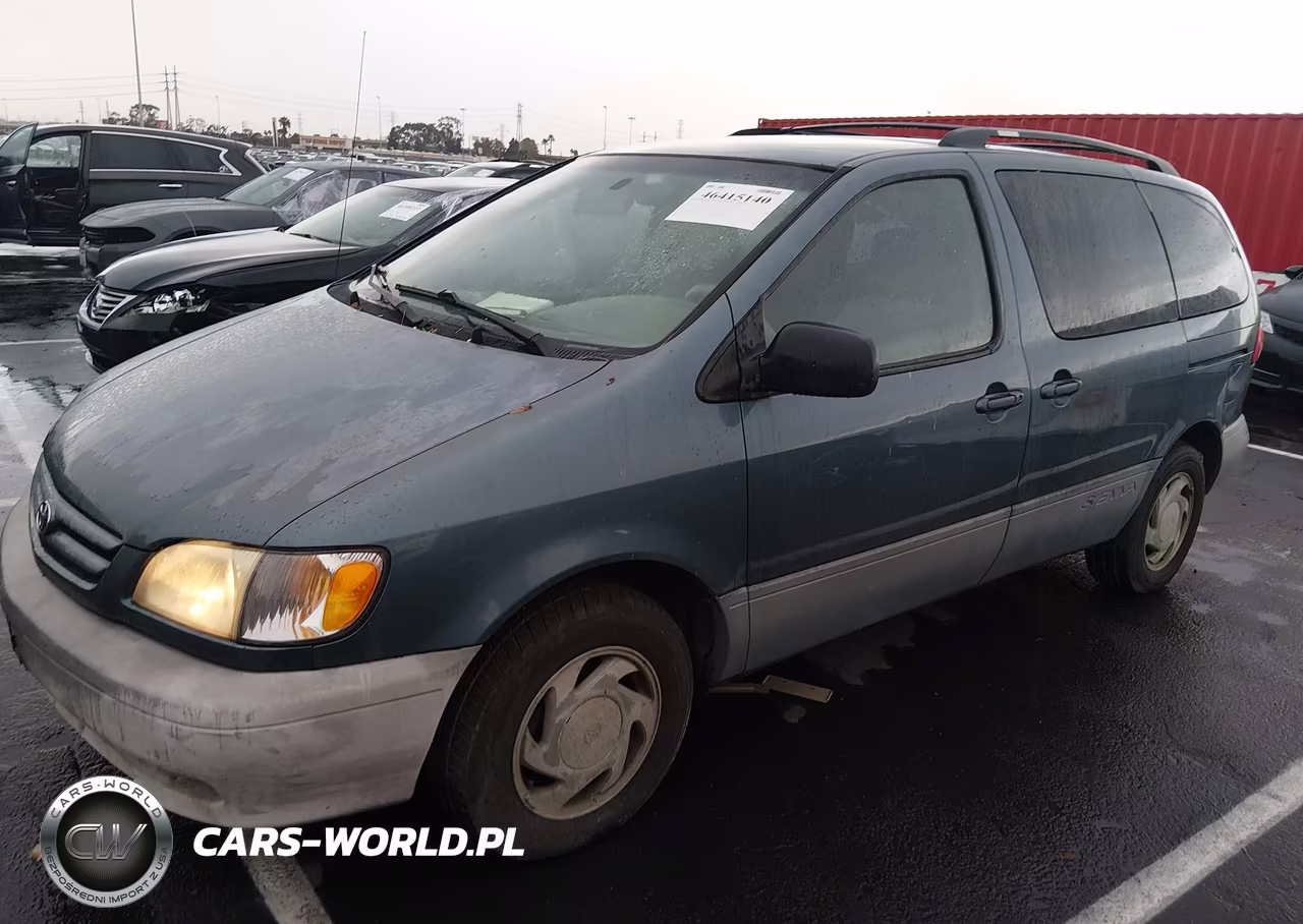 2002 Toyota Sienna Le VIN:4T3ZF13CX2U459049 - 2