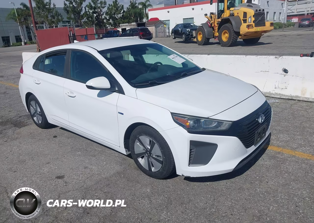2018 Hyundai Ioniq Hybrid Blue VIN:KMHC65LC2JU099585 - 1