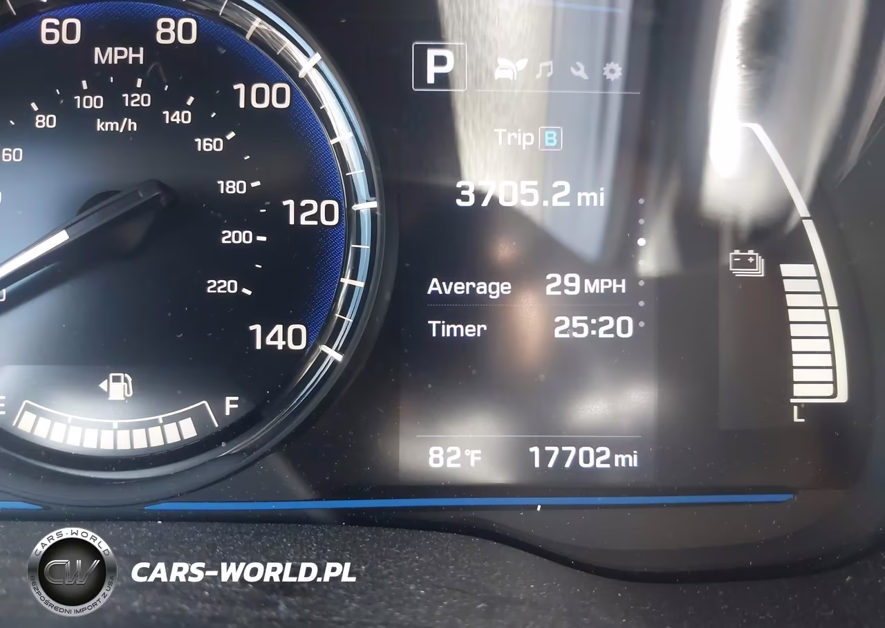 2018 Hyundai Ioniq Hybrid Blue VIN:KMHC65LC2JU099585 - 15
