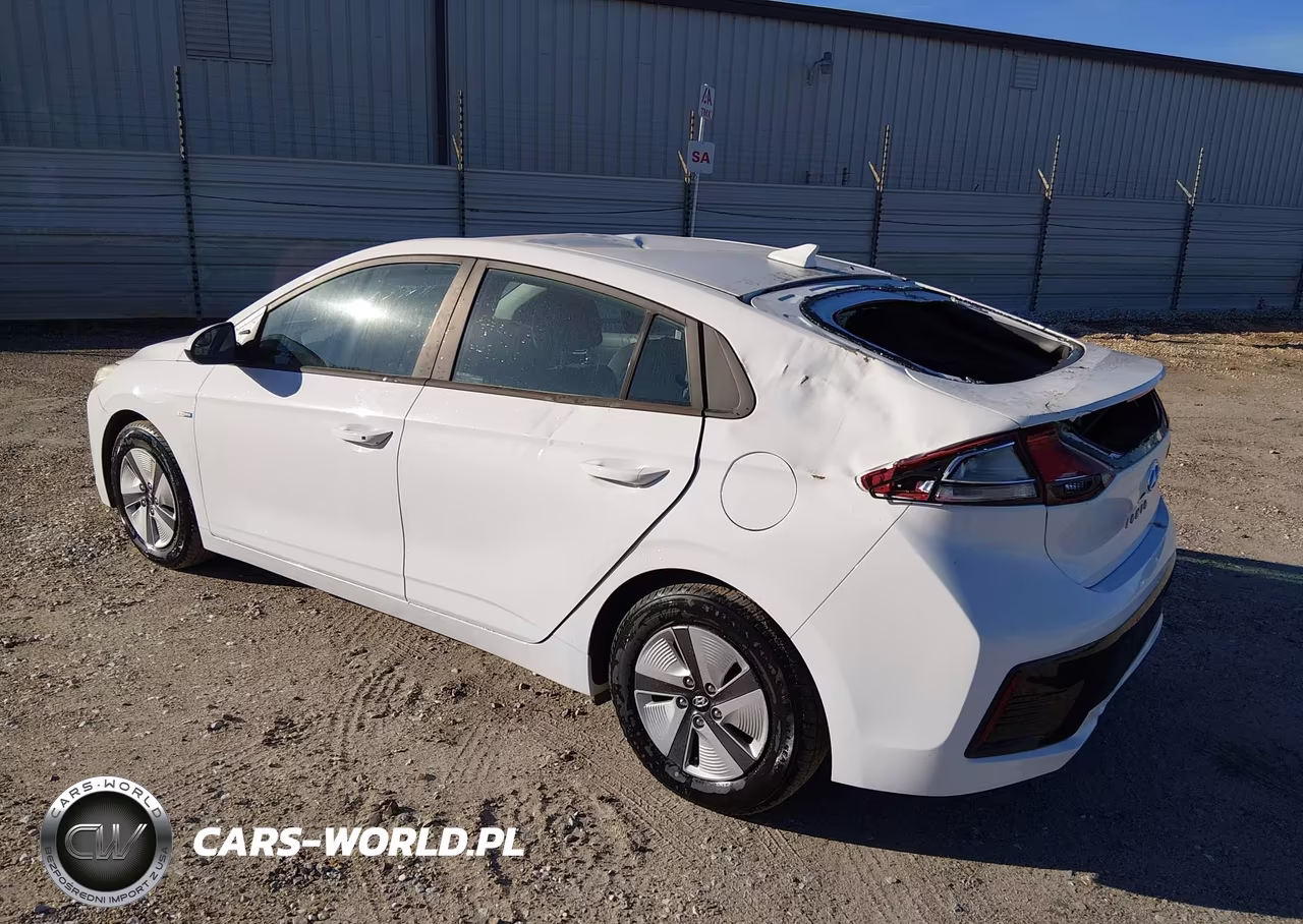 2019 Hyundai Ioniq Hybrid Blue VIN:KMHC65LC5KU158405 - 3