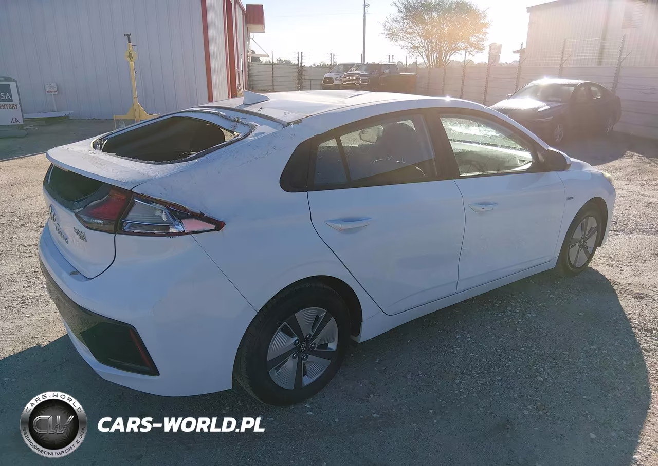 2019 Hyundai Ioniq Hybrid Blue VIN:KMHC65LC5KU158405 - 4