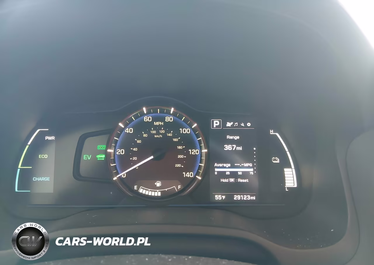 2019 Hyundai Ioniq Hybrid Blue VIN:KMHC65LC5KU158405 - 7