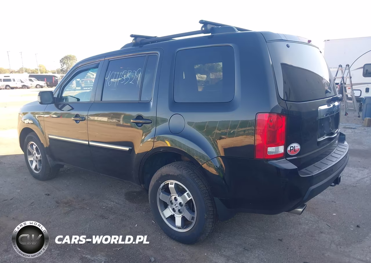 2009 Honda Pilot Touring VIN:5FNYF48909B504610 - 3