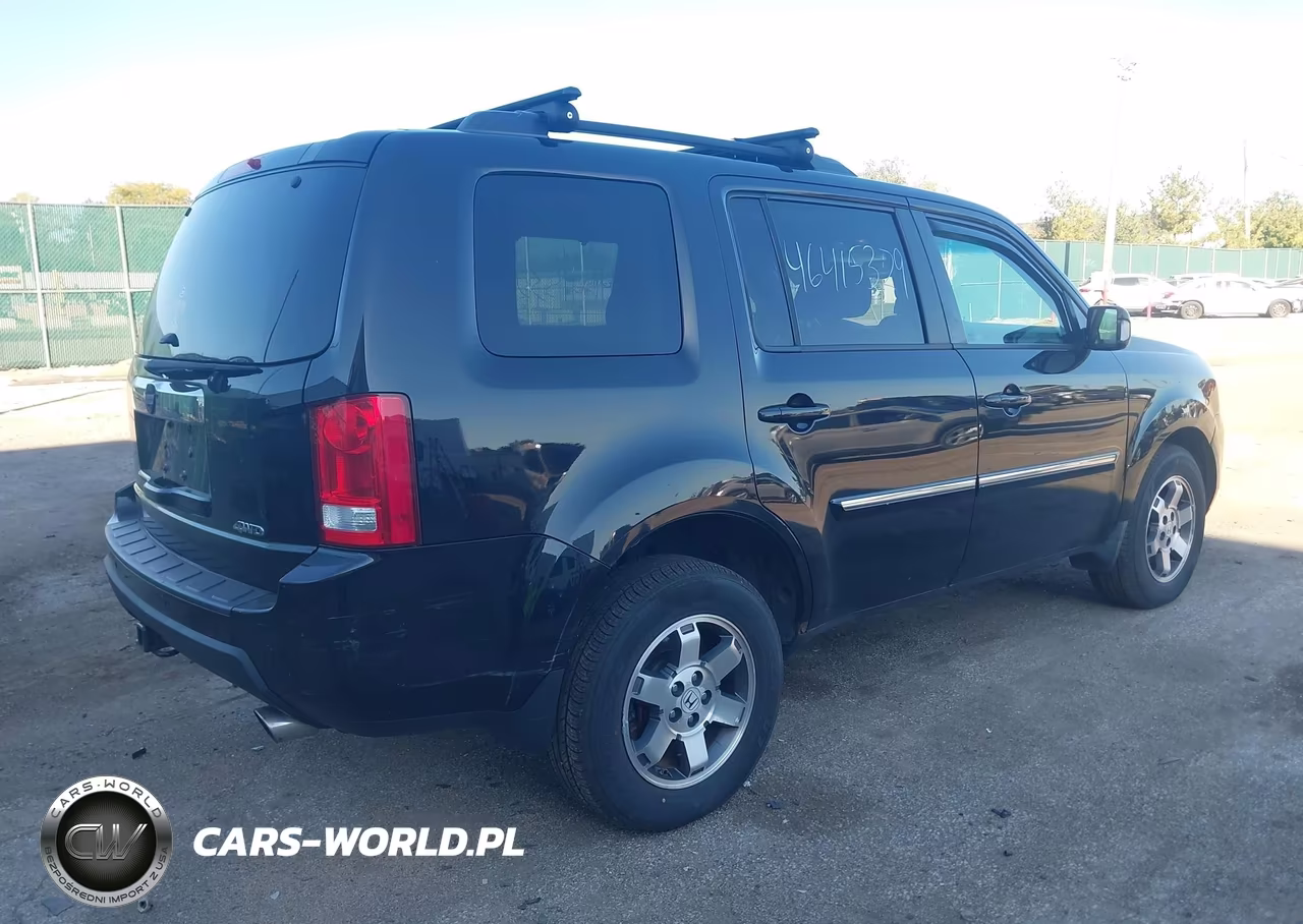 2009 Honda Pilot Touring VIN:5FNYF48909B504610 - 4