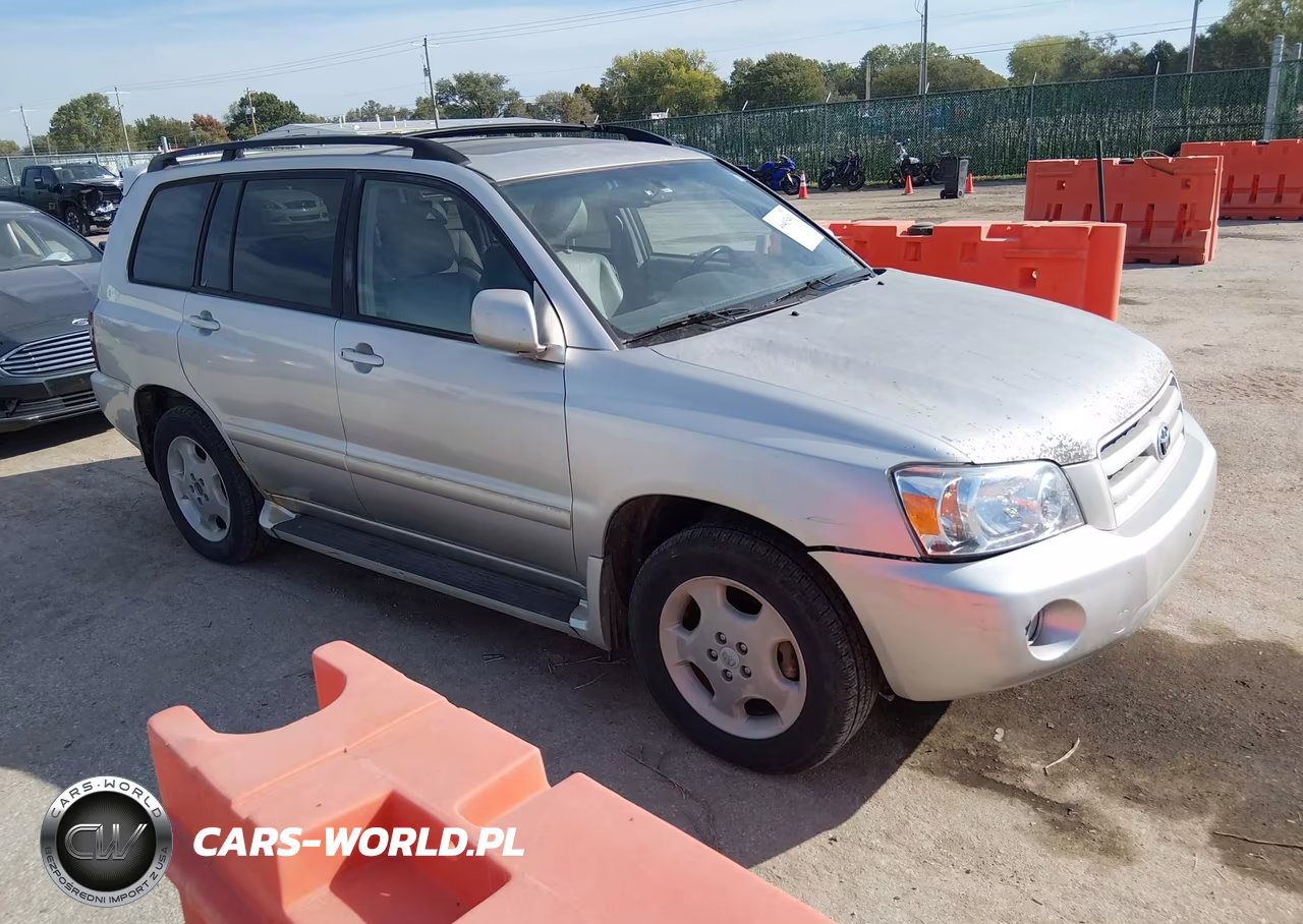 2007 Toyota Highlander Limited W-3Rd Row VIN:JTEEP21A770222626 - 1