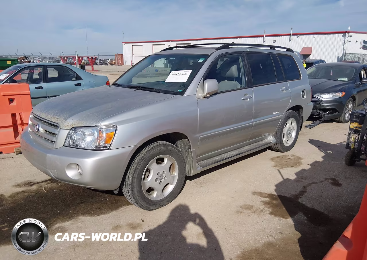 2007 Toyota Highlander Limited W-3Rd Row VIN:JTEEP21A770222626 - 2