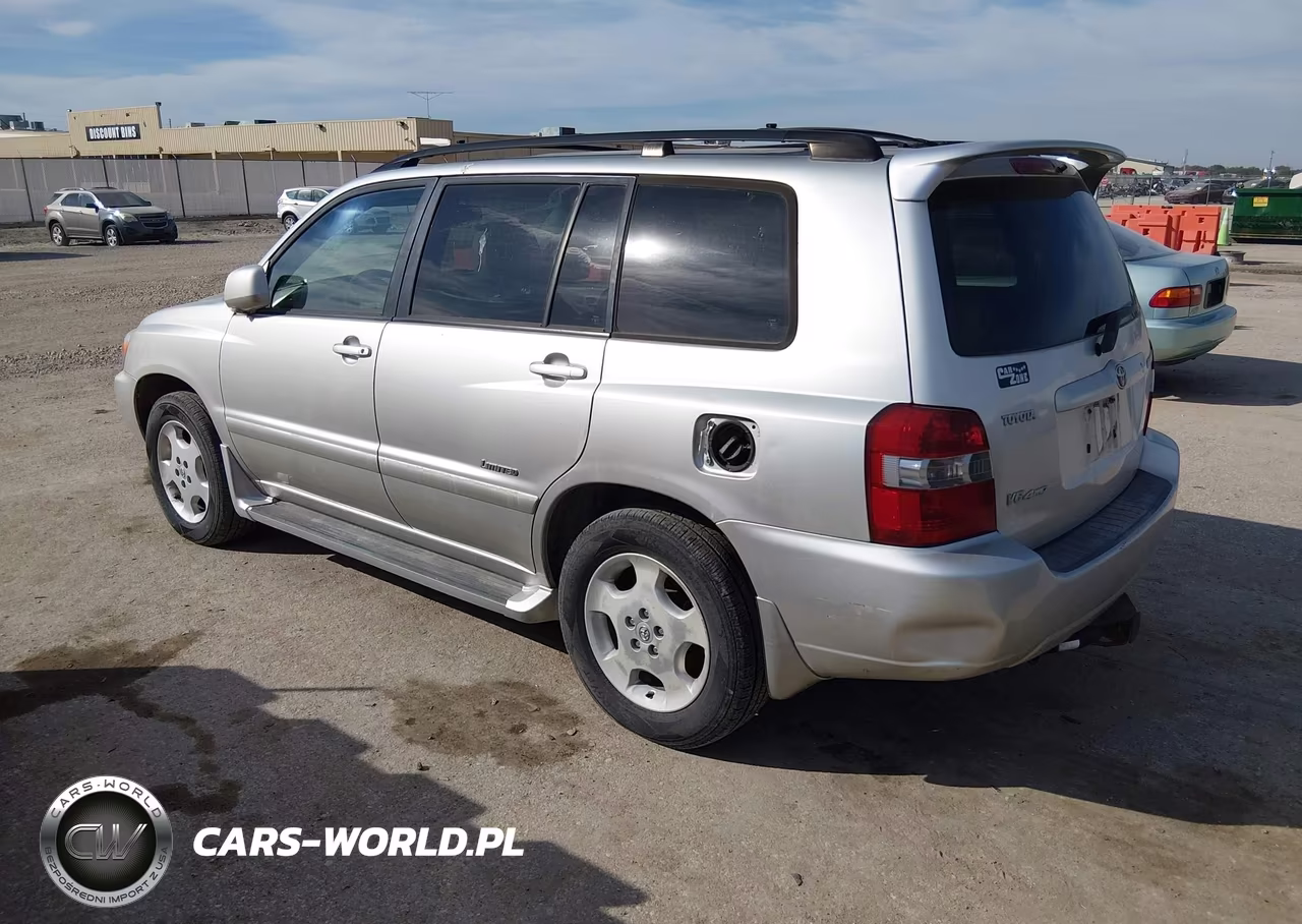2007 Toyota Highlander Limited W-3Rd Row VIN:JTEEP21A770222626 - 3