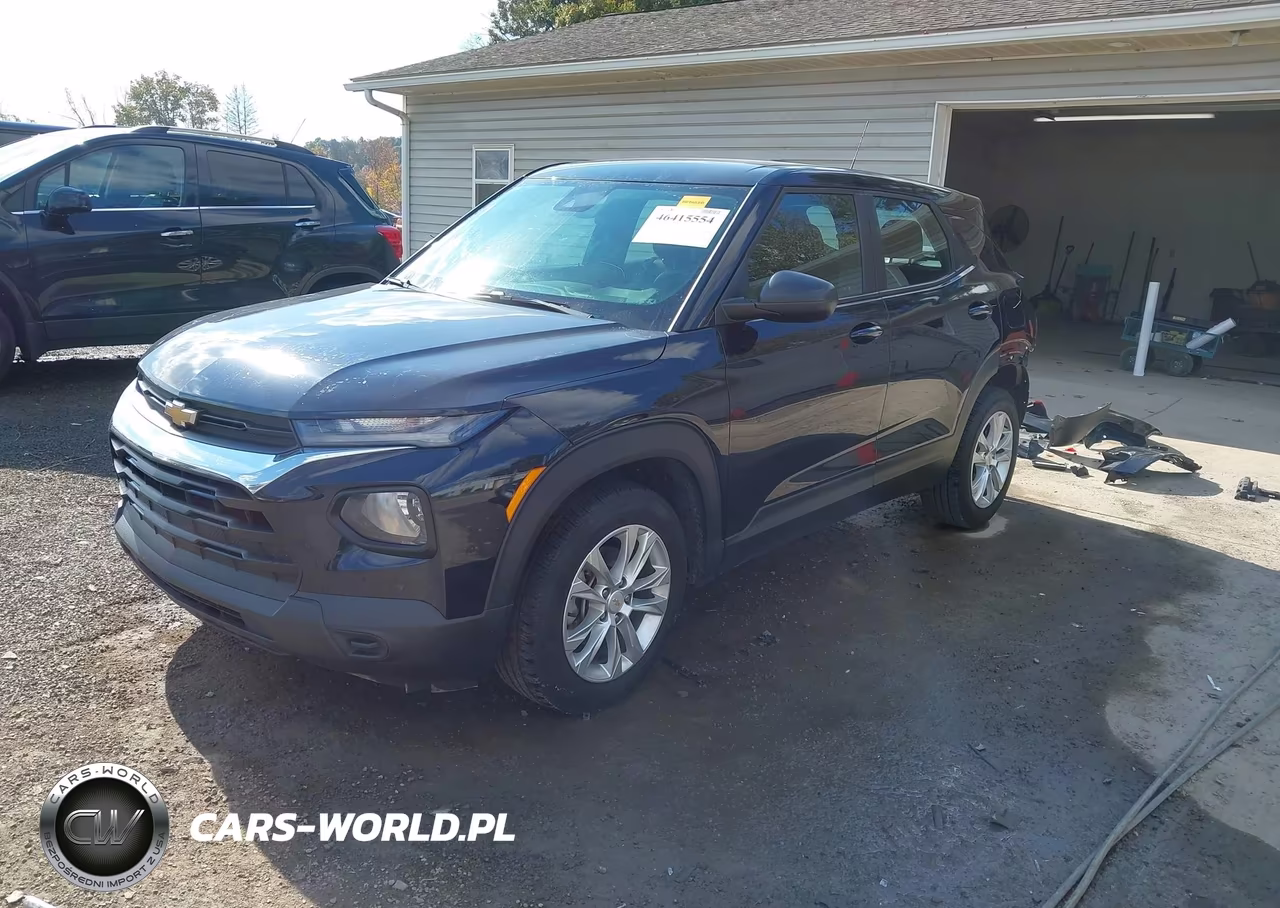2021 Chevrolet Trailblazer Fwd Ls VIN:KL79MMS2XMB143563 - 2