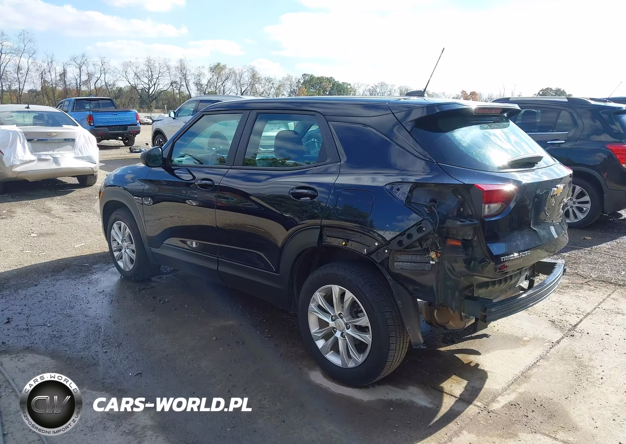 2021 Chevrolet Trailblazer Fwd Ls VIN:KL79MMS2XMB143563 - 3