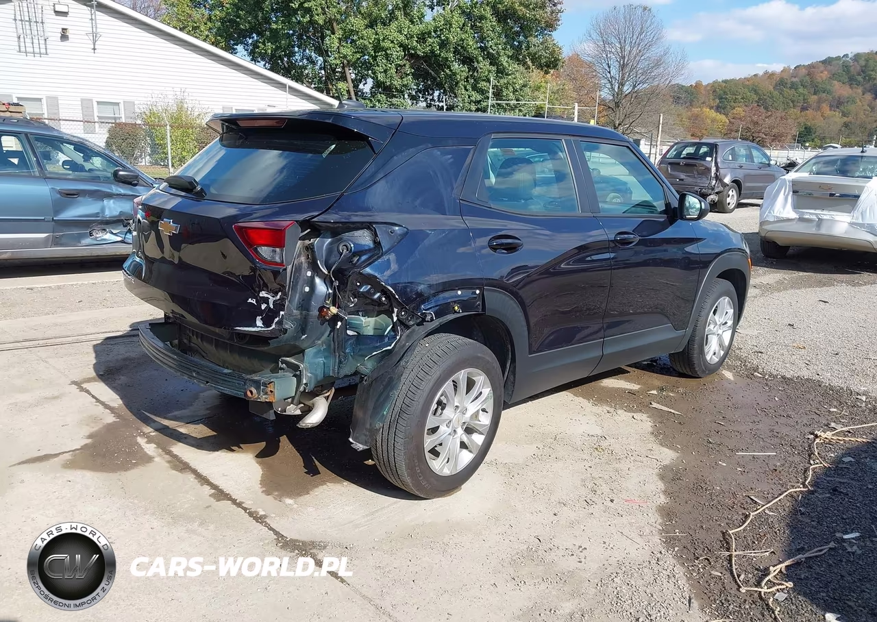 2021 Chevrolet Trailblazer Fwd Ls VIN:KL79MMS2XMB143563 - 4