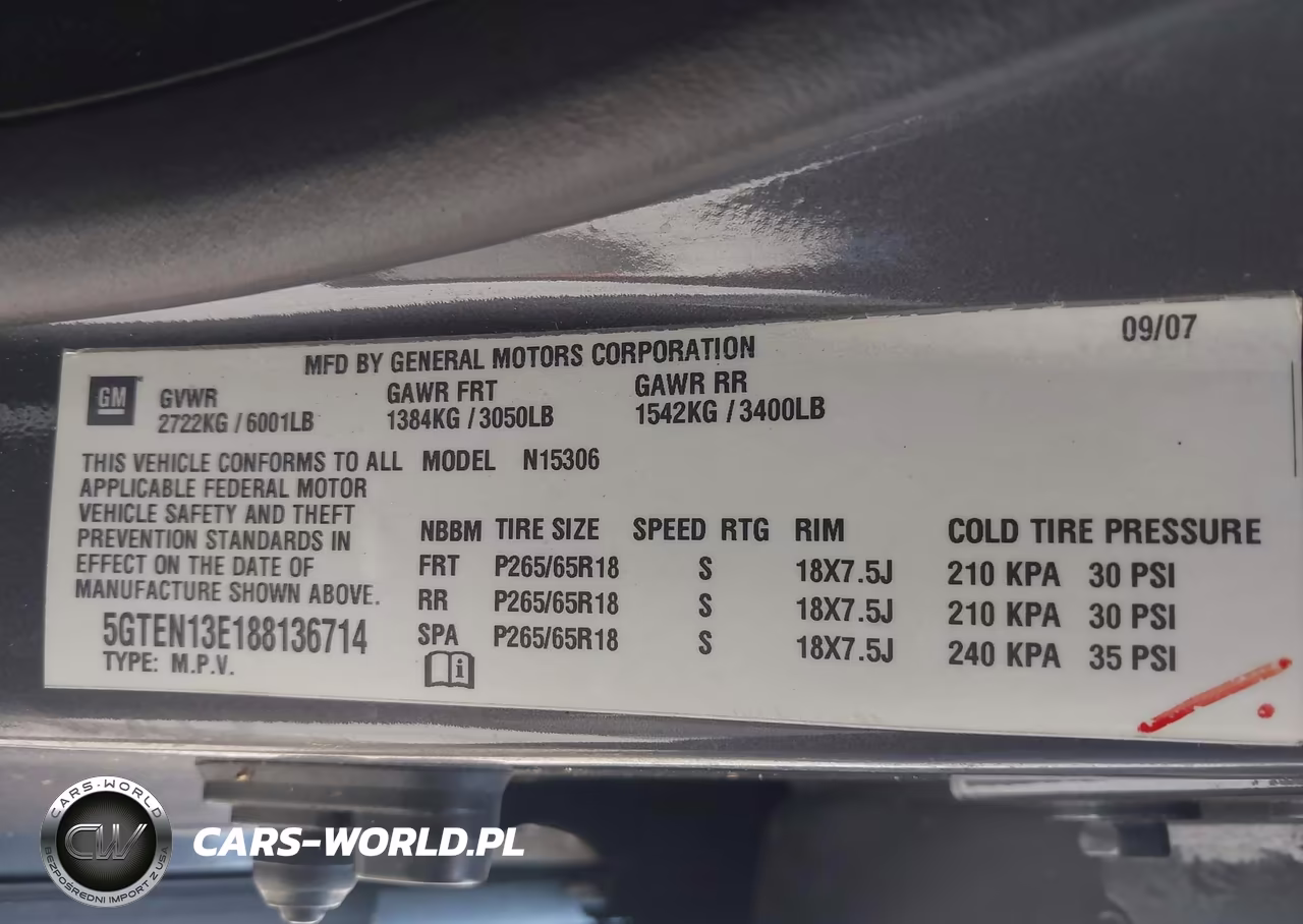 2008 Hummer H3 Suv H3X VIN:5GTEN13E188136714 - 9