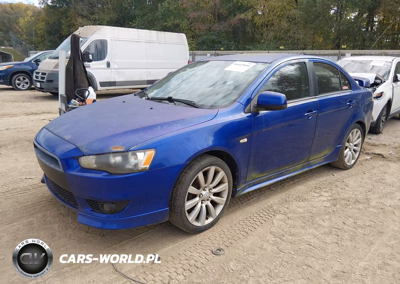 2008 Mitsubishi Lancer Gts VIN:JA3AU86U78U026406 - 2