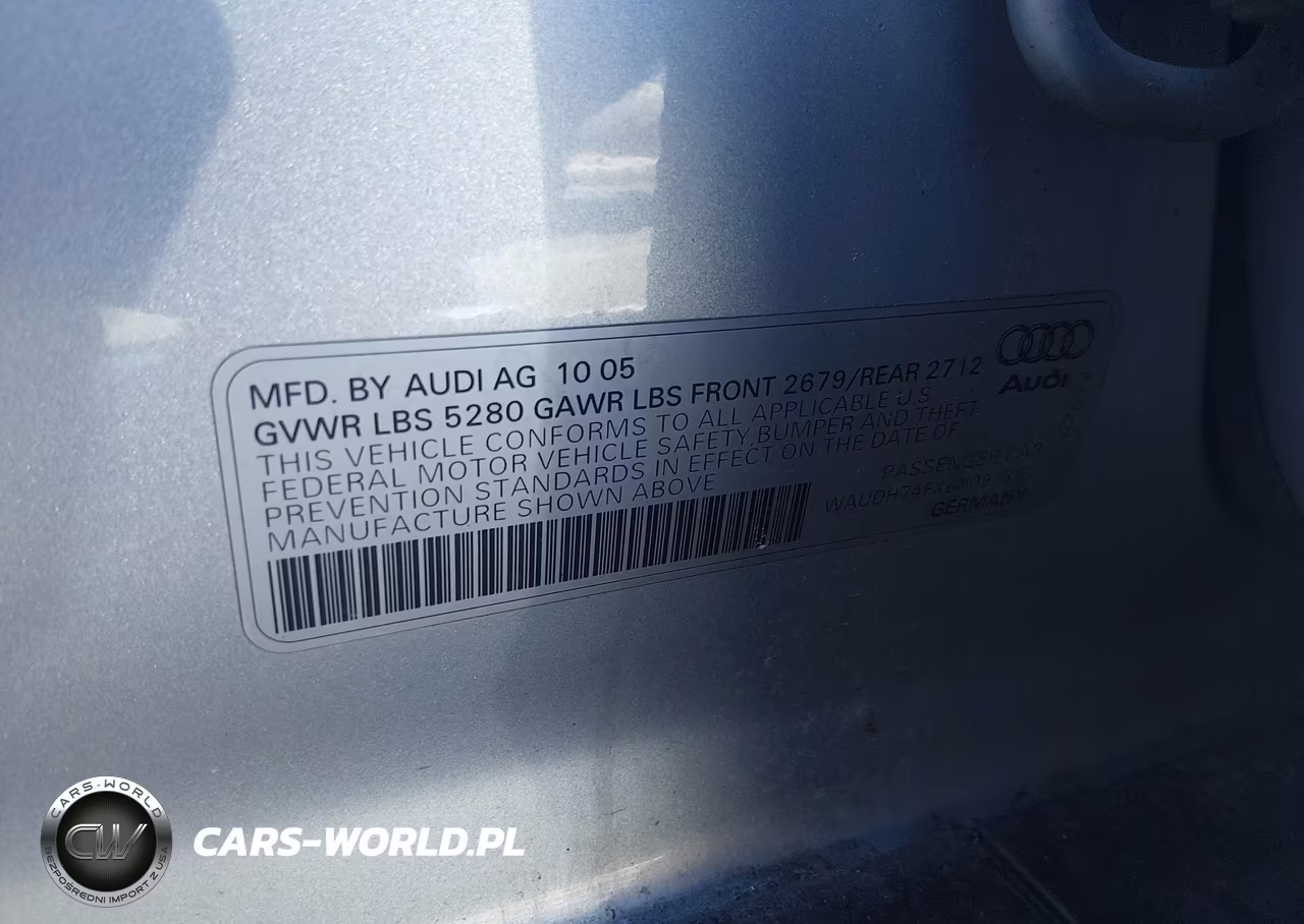 2006 Audi A6 3.2 VIN:WAUDH74FX6N091353 - 9