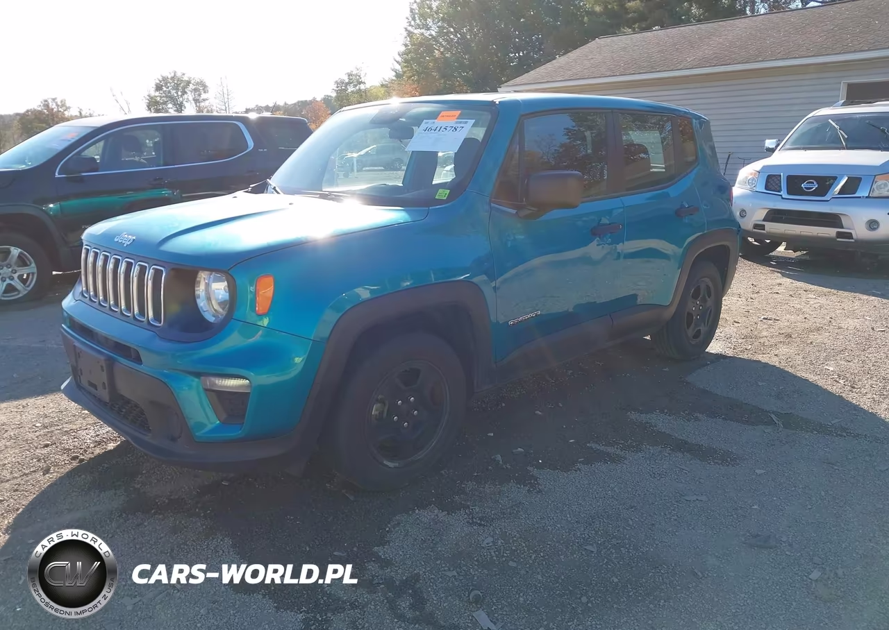 2020 Jeep Renegade Sport Fwd VIN:ZACNJAAB5LPL78044 - 2
