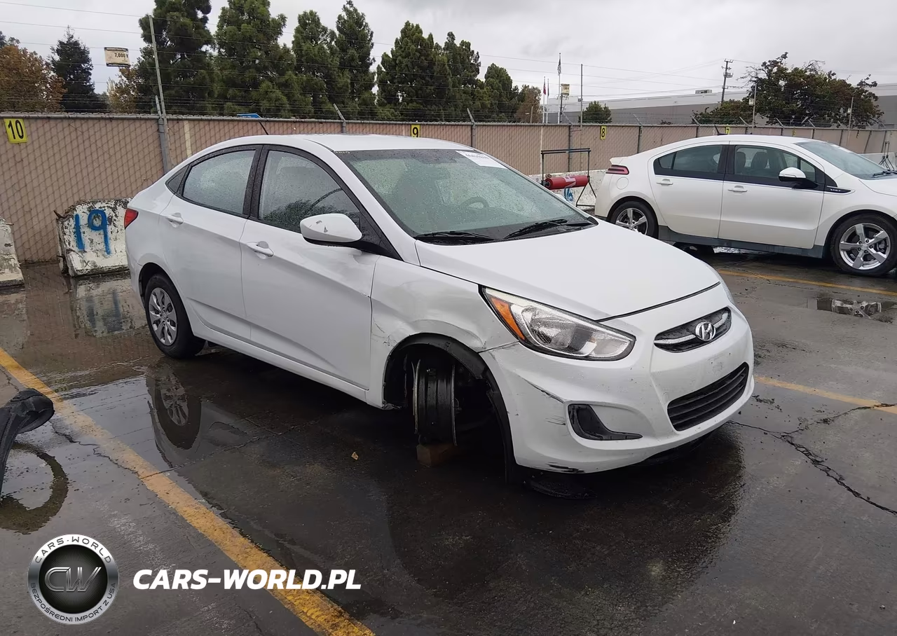 2017 Hyundai Accent Se VIN:KMHCT4AE0HU377417 - 1