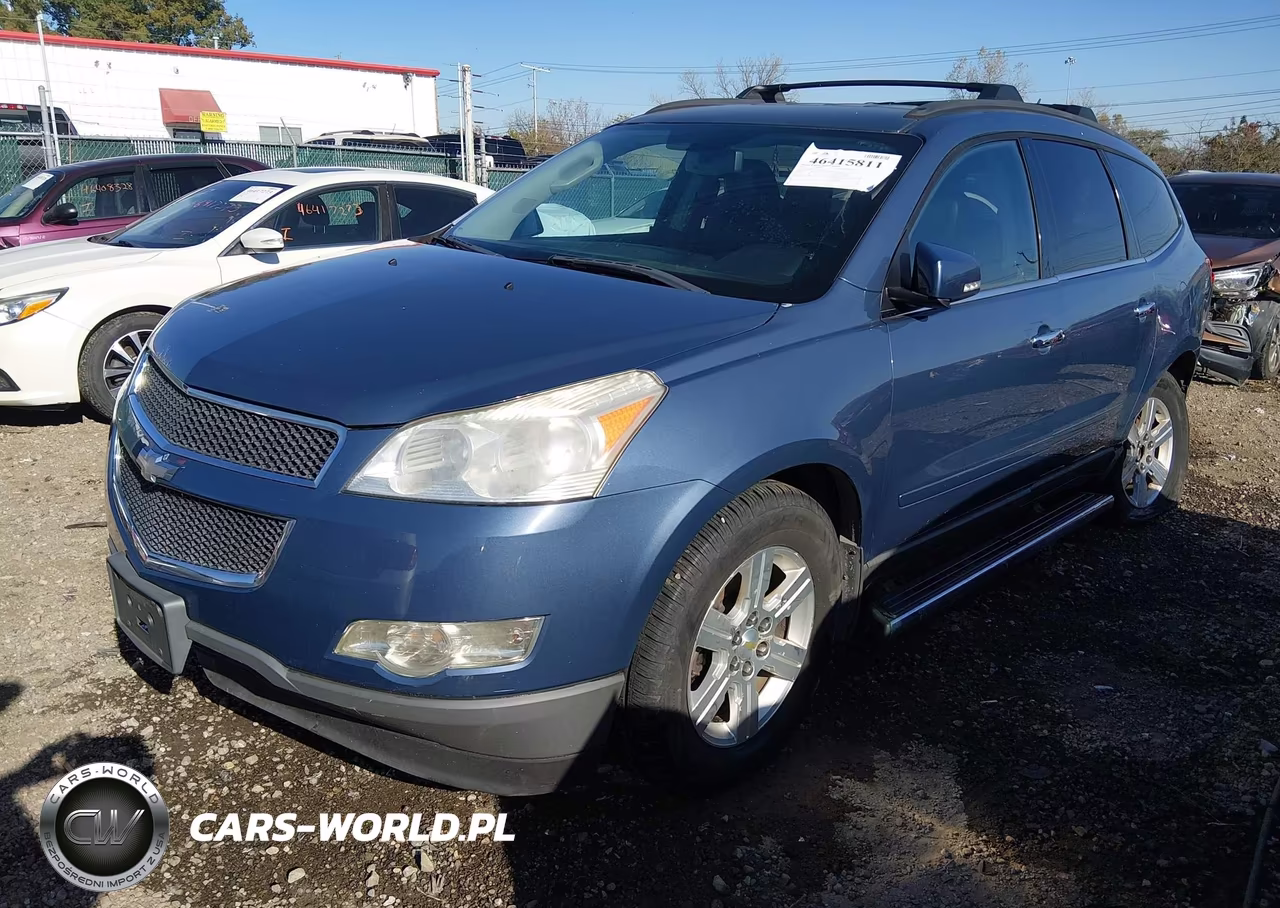 2012 Chev Traverse Lt2 Fwd 2Lt VIN:1GNKRJED3CJ306812 - 2
