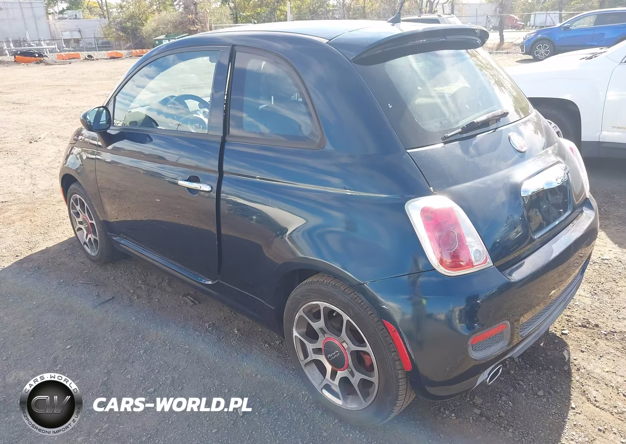 2015 Fiat 500 Sport VIN:3C3CFFBR0FT534822 - 3