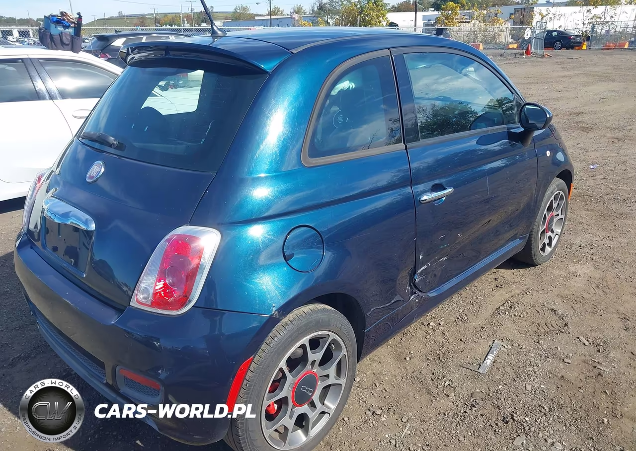 2015 Fiat 500 Sport VIN:3C3CFFBR0FT534822 - 4