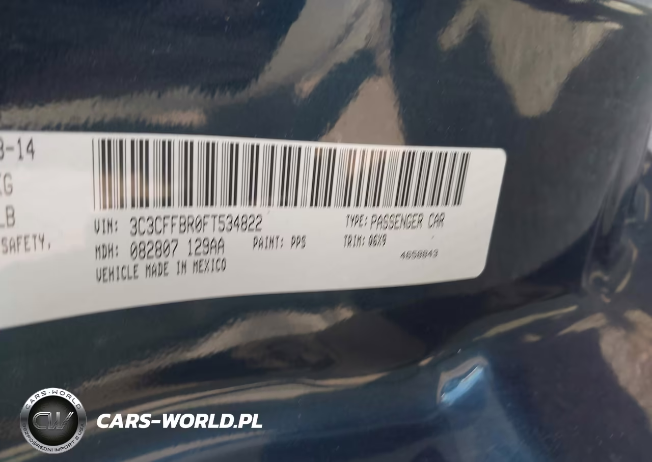 2015 Fiat 500 Sport VIN:3C3CFFBR0FT534822 - 9