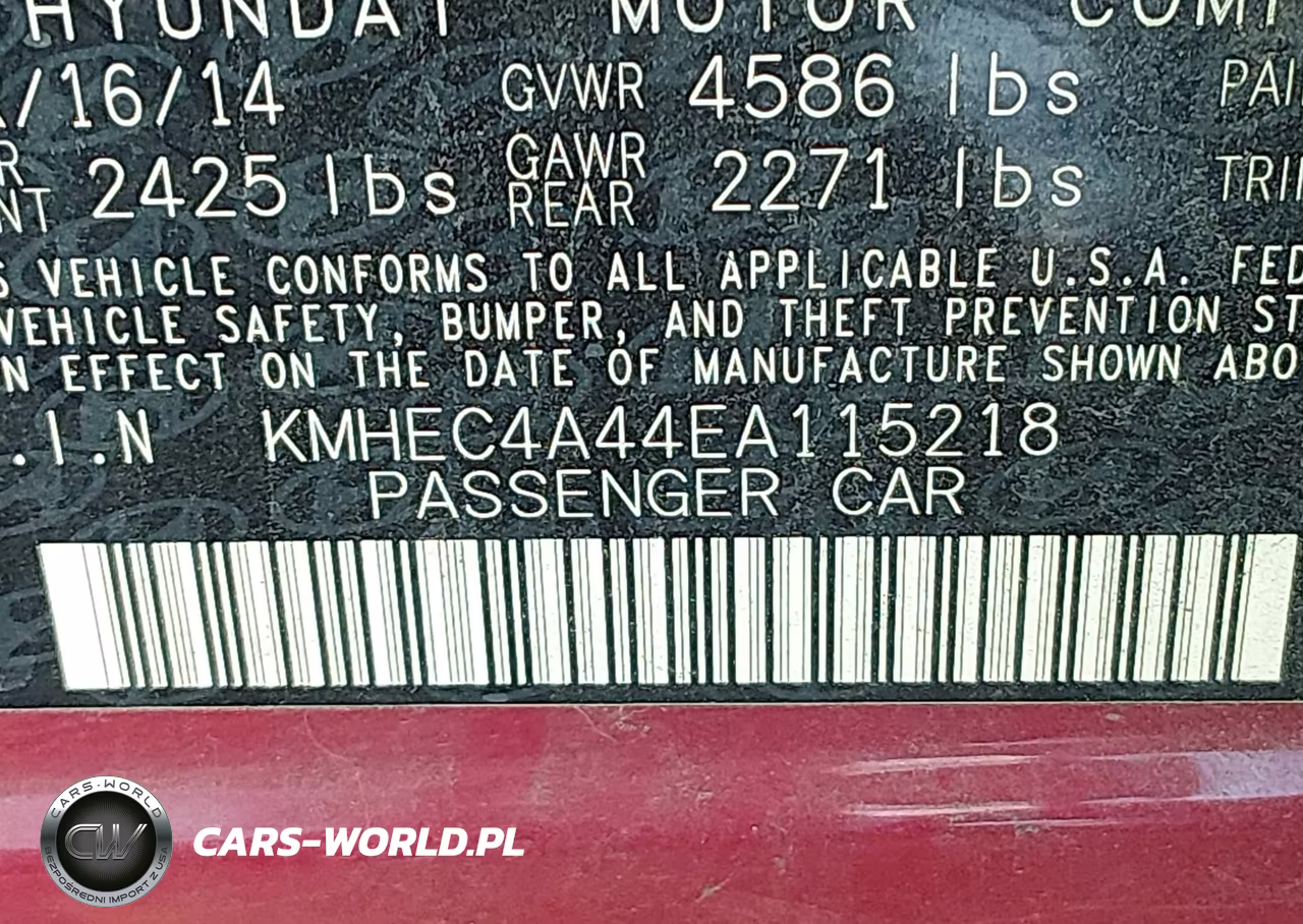 2014 Hyundai Sonata Hybrid VIN:KMHEC4A44EA115218 - 9