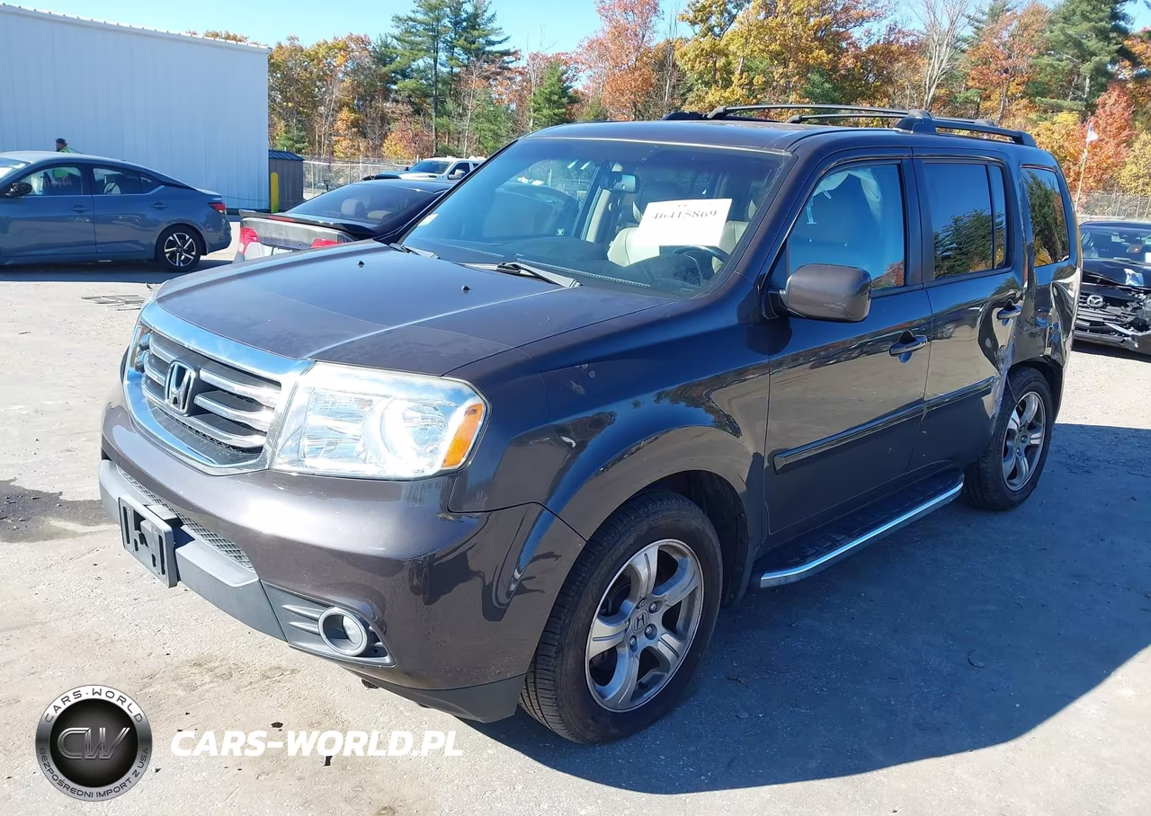 2012 Honda Pilot Ex-L VIN:5FNYF4H56CB067734 - 2