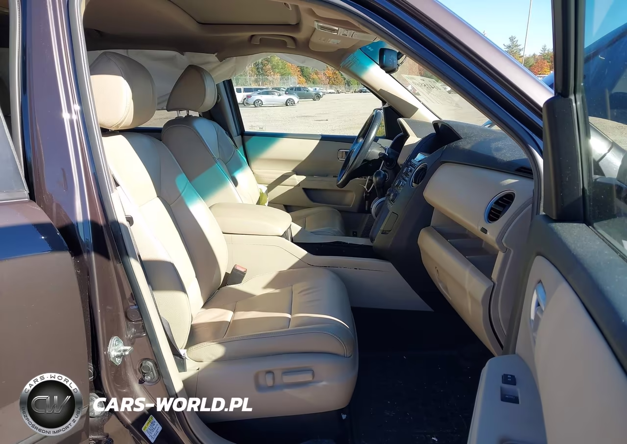 2012 Honda Pilot Ex-L VIN:5FNYF4H56CB067734 - 5