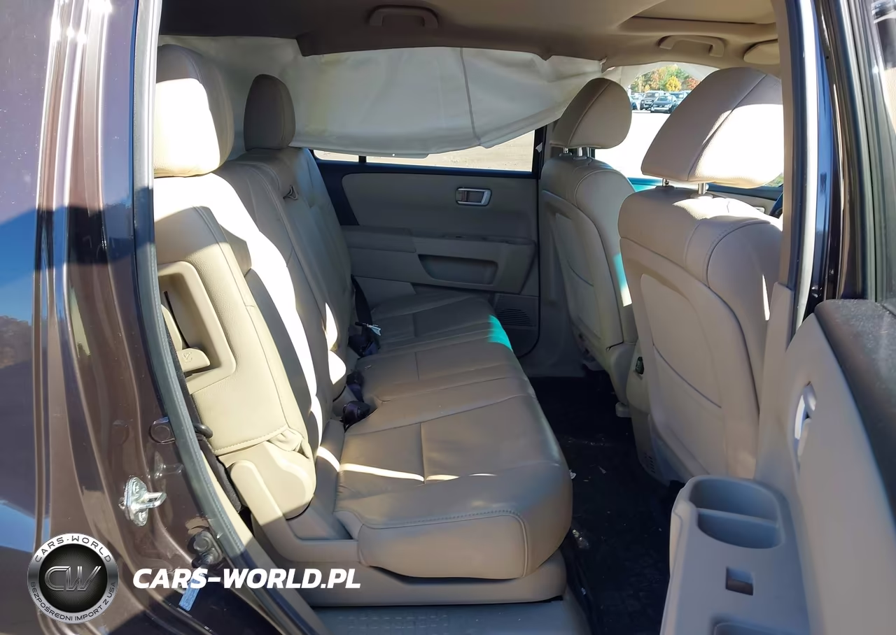 2012 Honda Pilot Ex-L VIN:5FNYF4H56CB067734 - 8