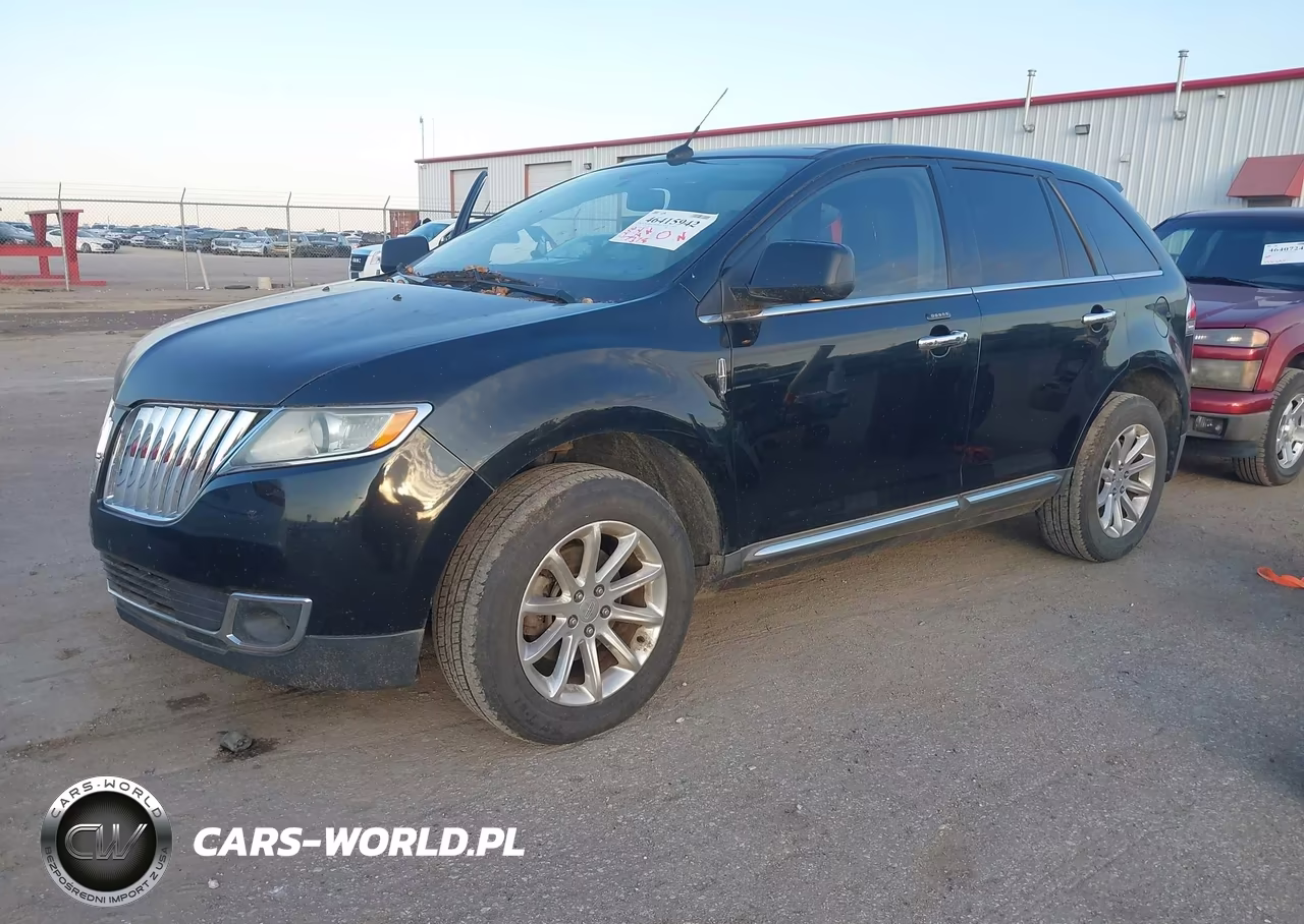 2011 Lincoln Mkx VIN:2LMDJ8JK2BBJ09865 - 2