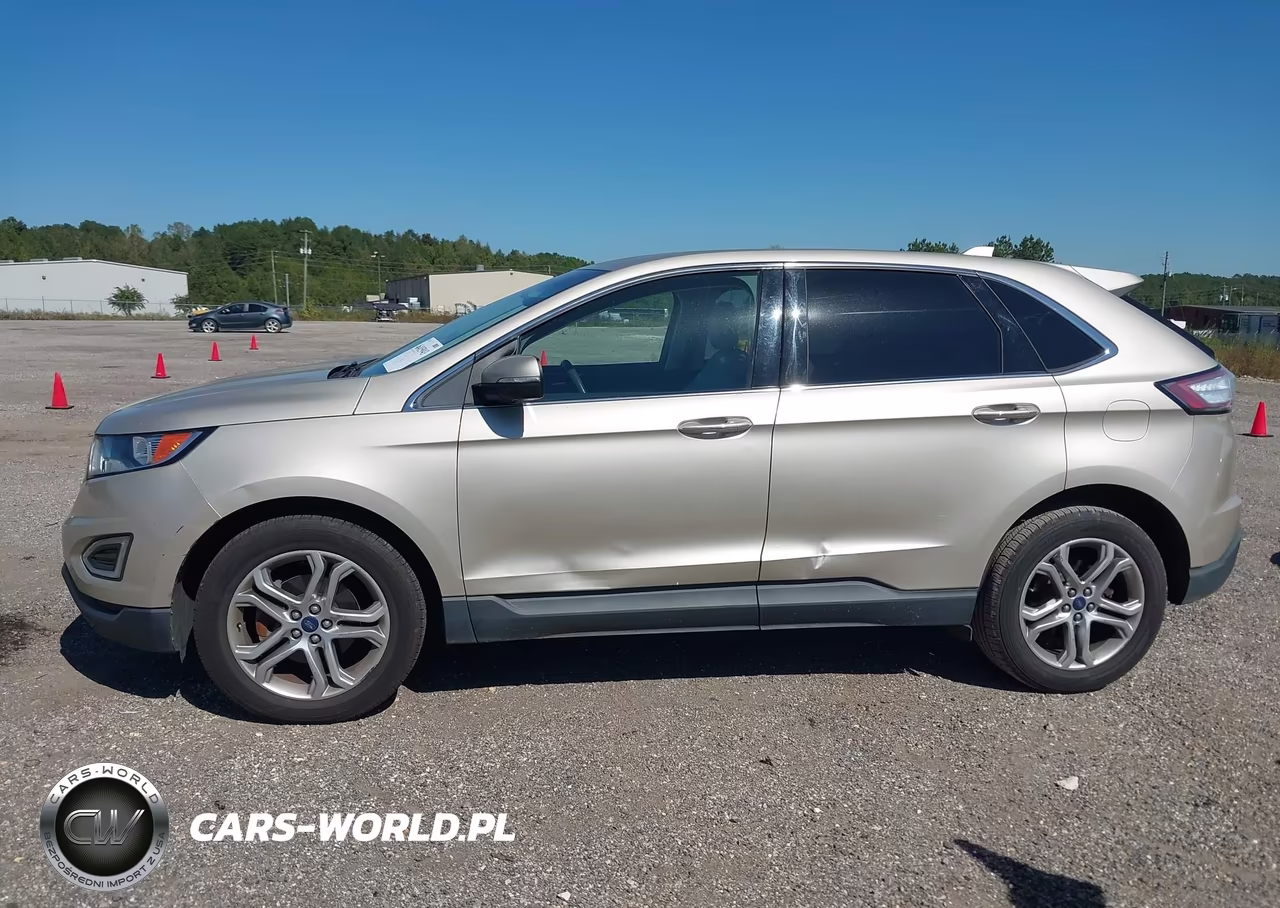2017 Ford Edge Titanium VIN:2FMPK3K99HBC51403 - 14