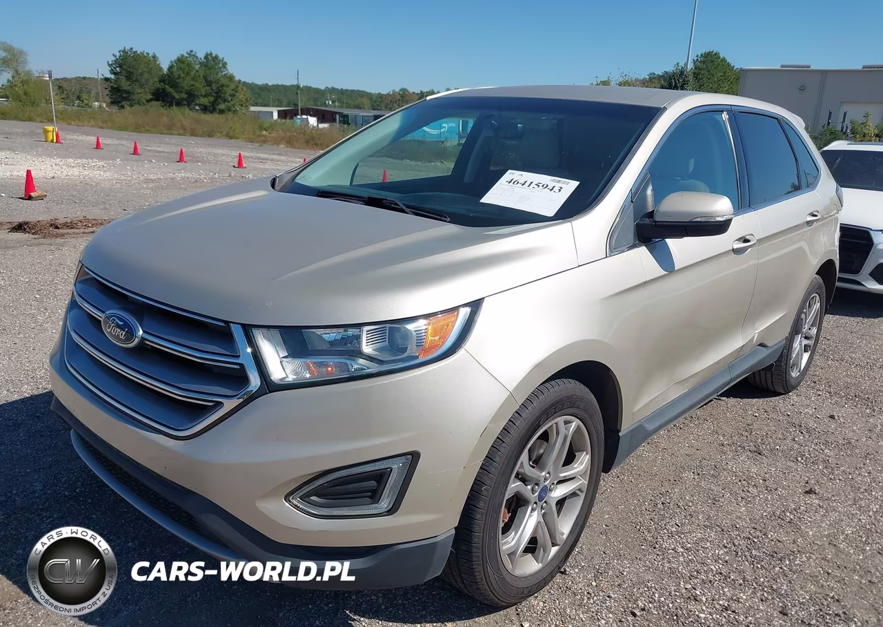 2017 Ford Edge Titanium VIN:2FMPK3K99HBC51403 - 2