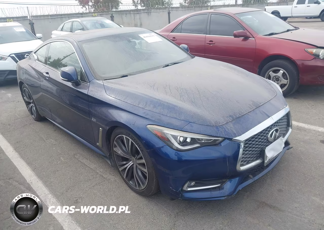 2018 Infiniti Q60 3.0T Luxe VIN:JN1EV7EK1JM342774 - 1