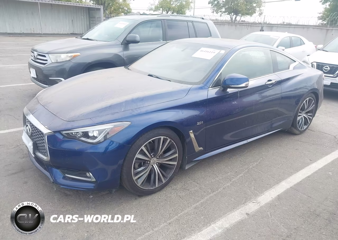 2018 Infiniti Q60 3.0T Luxe VIN:JN1EV7EK1JM342774 - 2
