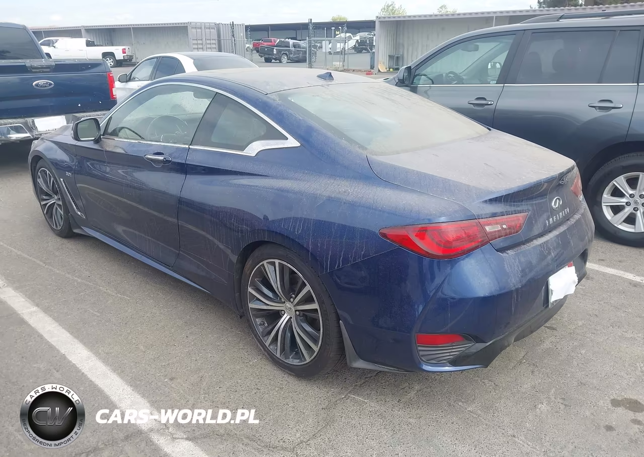 2018 Infiniti Q60 3.0T Luxe VIN:JN1EV7EK1JM342774 - 3