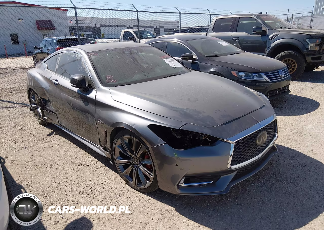 2019 Infiniti Q60 3.0T Red Sport 400 VIN:JN1FV7ELXKM440989 - 1