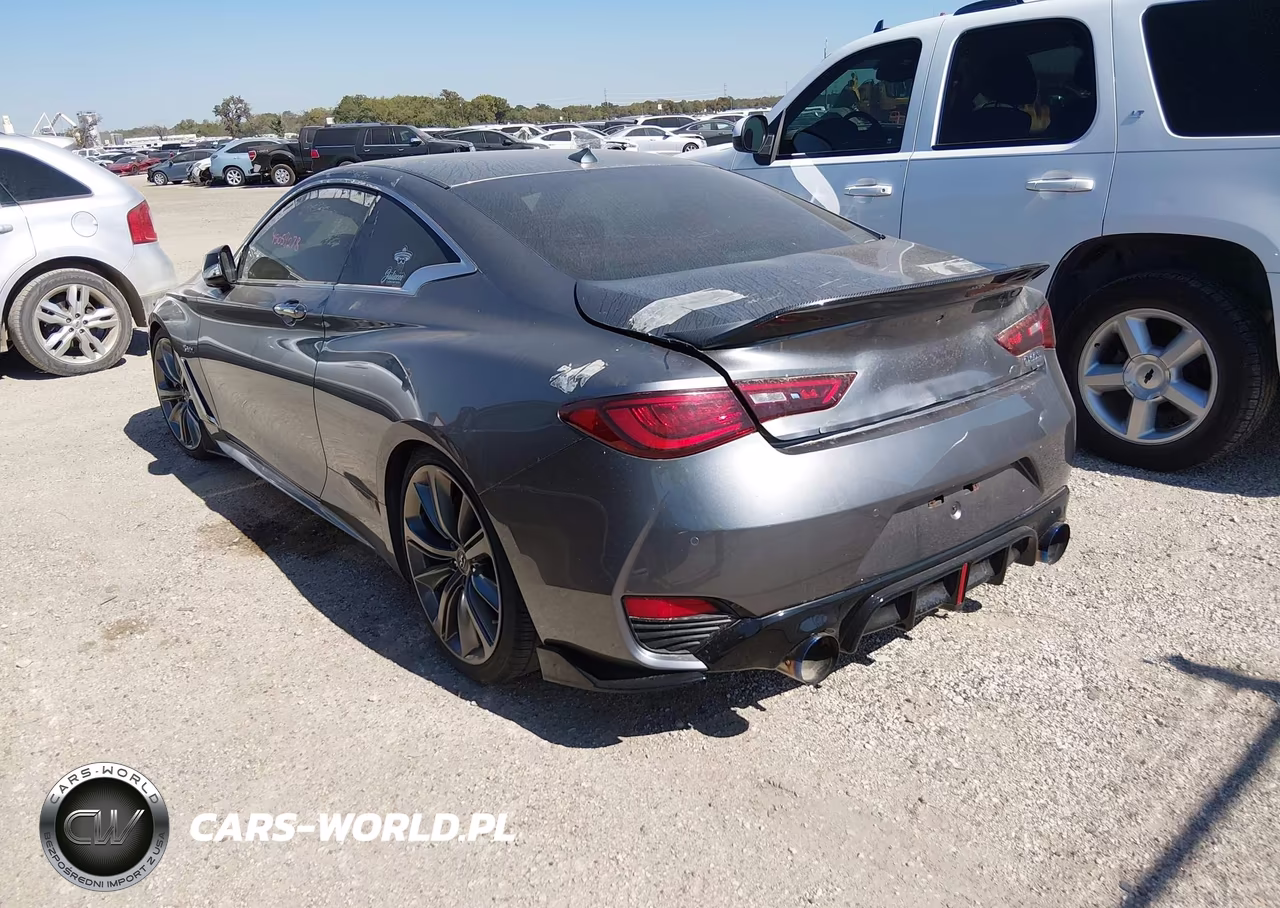 2019 Infiniti Q60 3.0T Red Sport 400 VIN:JN1FV7ELXKM440989 - 3