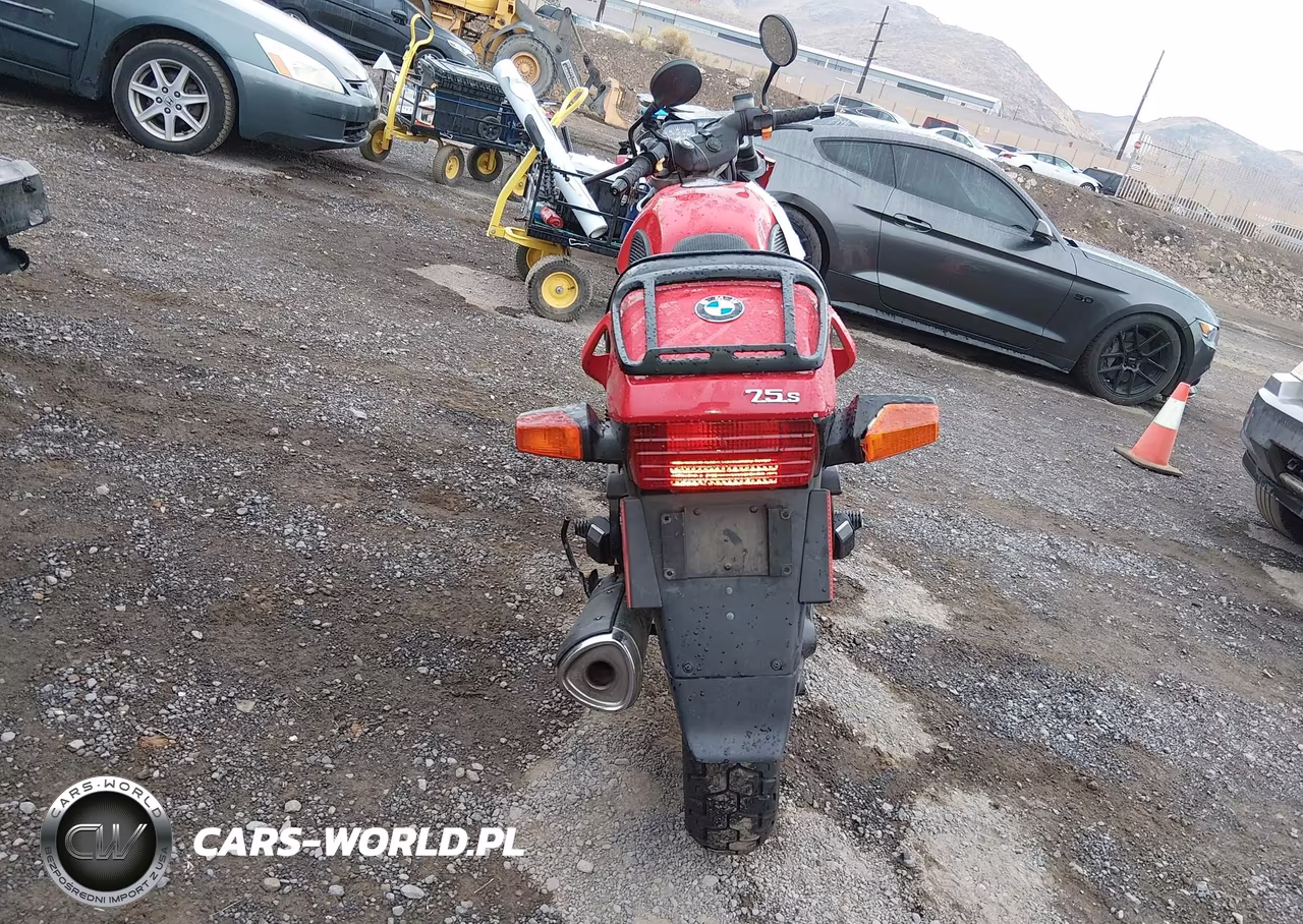 1991 BMW K75 S VIN:WB1057205M0152964 - 6