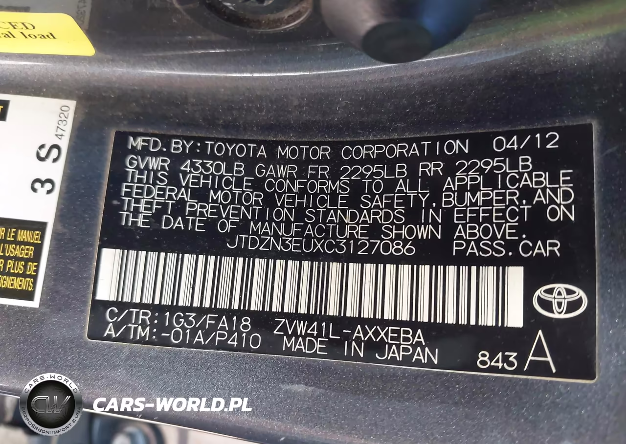 2012 Toyota Prius V Two VIN:JTDZN3EUXC3127086 - 18