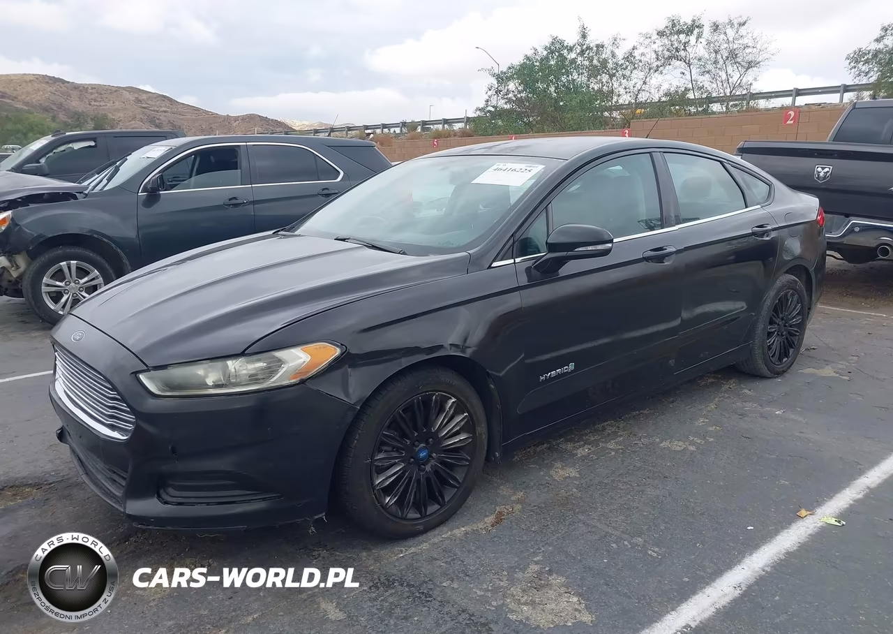 2013 Ford Fusion Hybrid Se VIN:3FA6P0LU6DR163932 - 2
