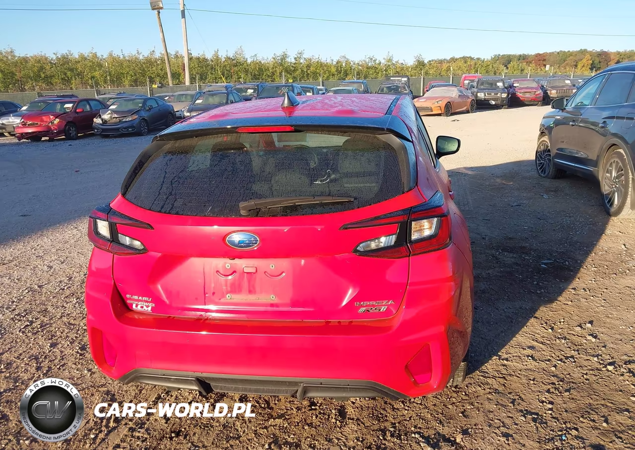 2025 Subaru Impreza Rs 5-Door VIN:JF1GUHJC3S8210421 - 17
