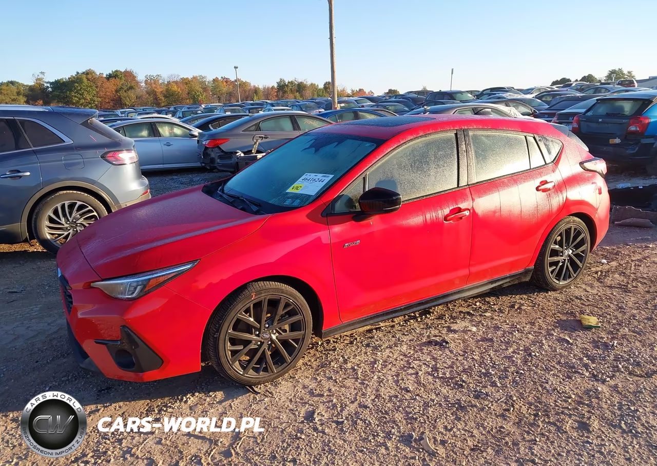 2025 Subaru Impreza Rs 5-Door VIN:JF1GUHJC3S8210421 - 2