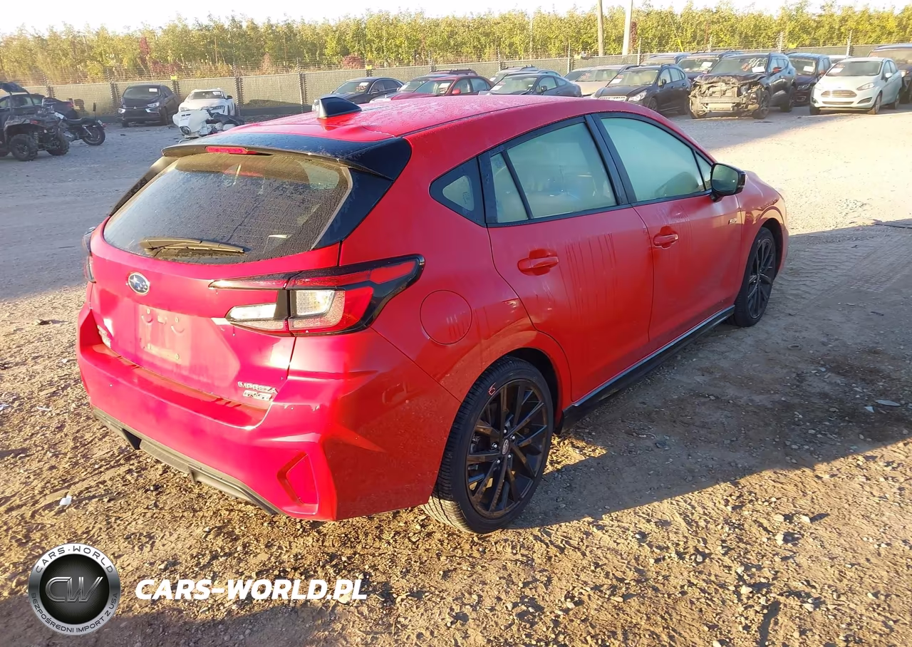 2025 Subaru Impreza Rs 5-Door VIN:JF1GUHJC3S8210421 - 4