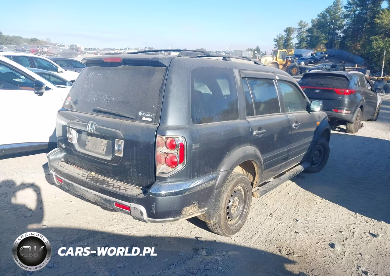 2006 Honda Pilot Ex-L VIN:5FNYF28516B005473 - 4