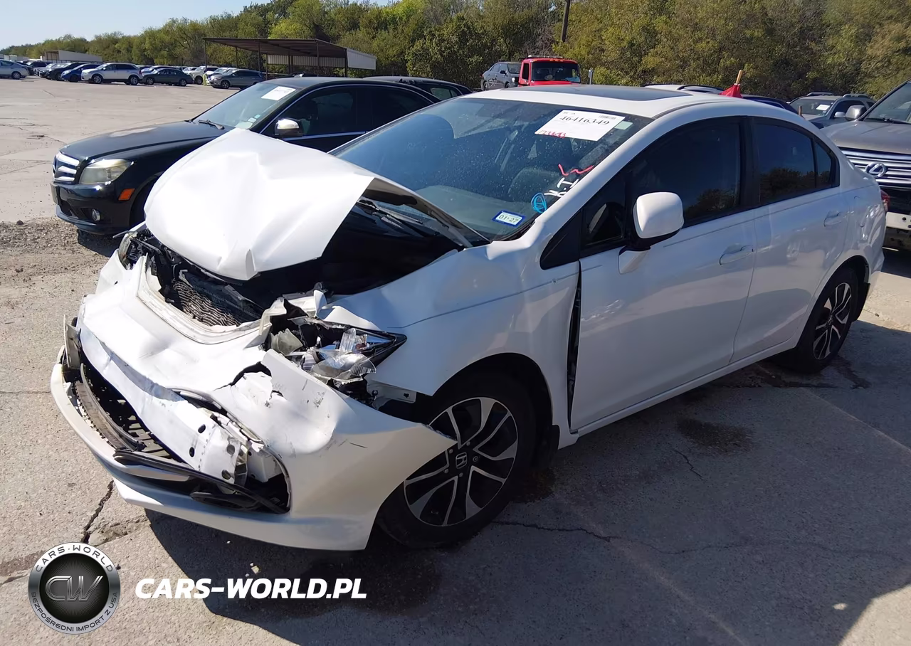 2013 Honda Civic Ex-L VIN:19XFB2F9XDE004205 - 2