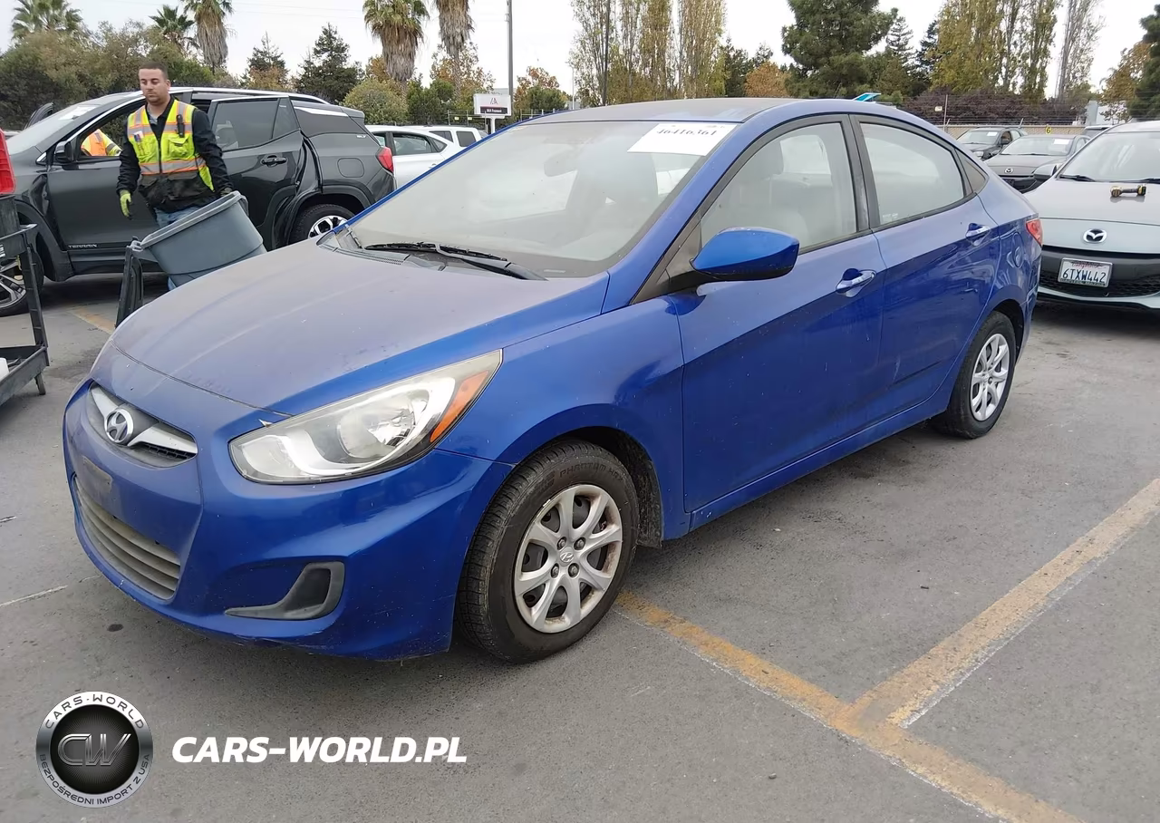 2014 Hyundai Accent Gls VIN:KMHCT4AE4EU714652 - 2