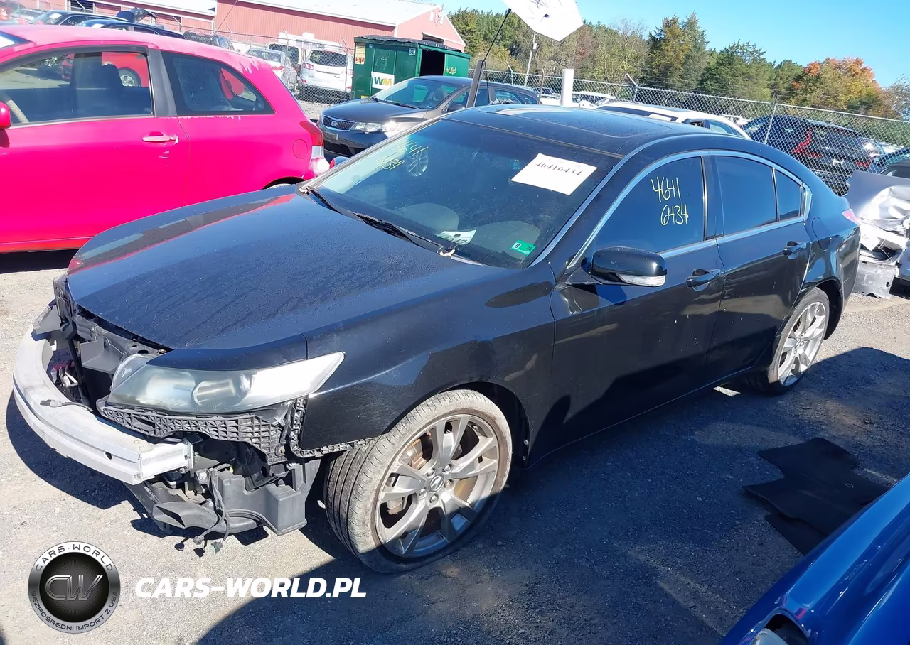 2014 Acura Tl 3.7 VIN:19UUA9F78EA001035 - 2