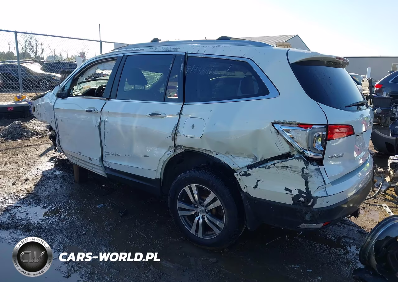 2016 Honda Pilot Ex-L VIN:5FNYF6H51GB096978 - 3
