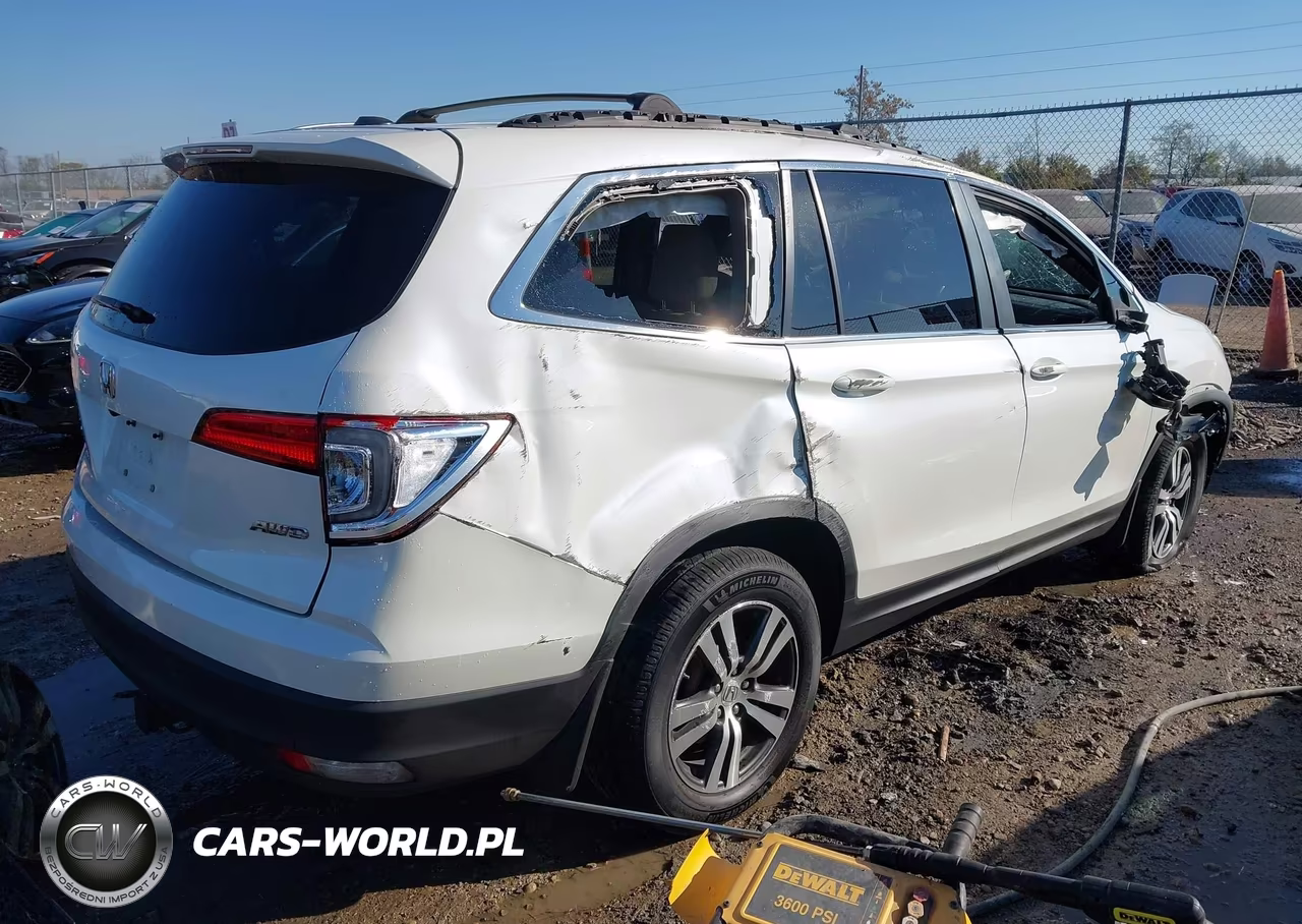 2016 Honda Pilot Ex-L VIN:5FNYF6H51GB096978 - 4