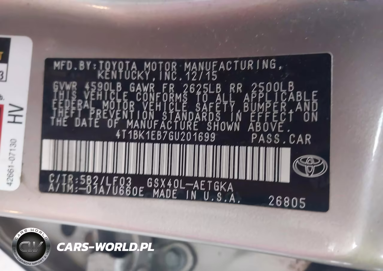 2016 Toyota Avalon Xle Premium VIN:4T1BK1EB7GU201699 - 9