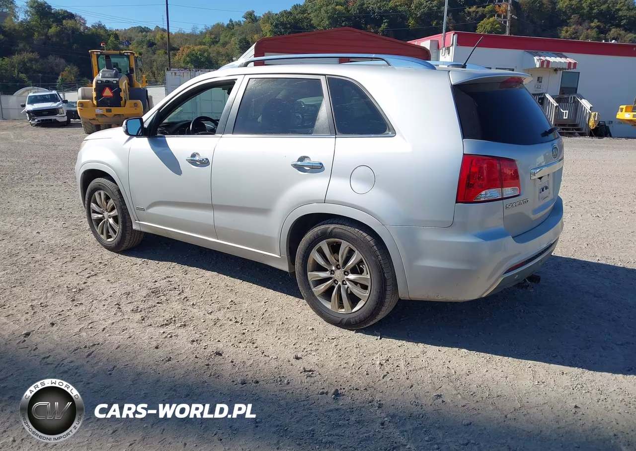 2011 Kia Sorento Sx V6 VIN:5XYKWDA28BG172045 - 3