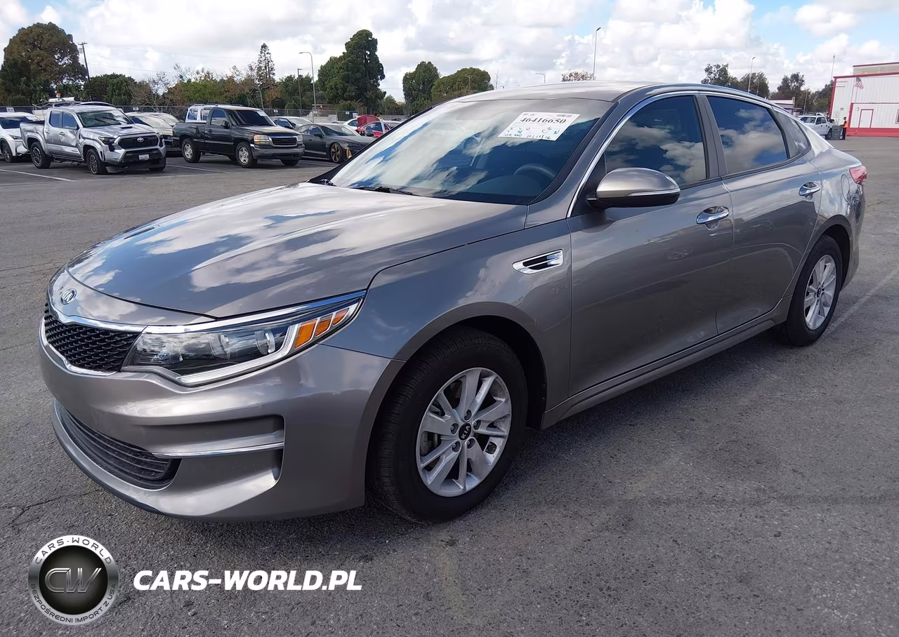 2016 Kia Optima Lx VIN:5XXGT4L33GG090501 - 2